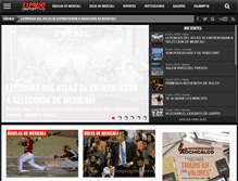 Tablet Screenshot of expresodeportivo.com